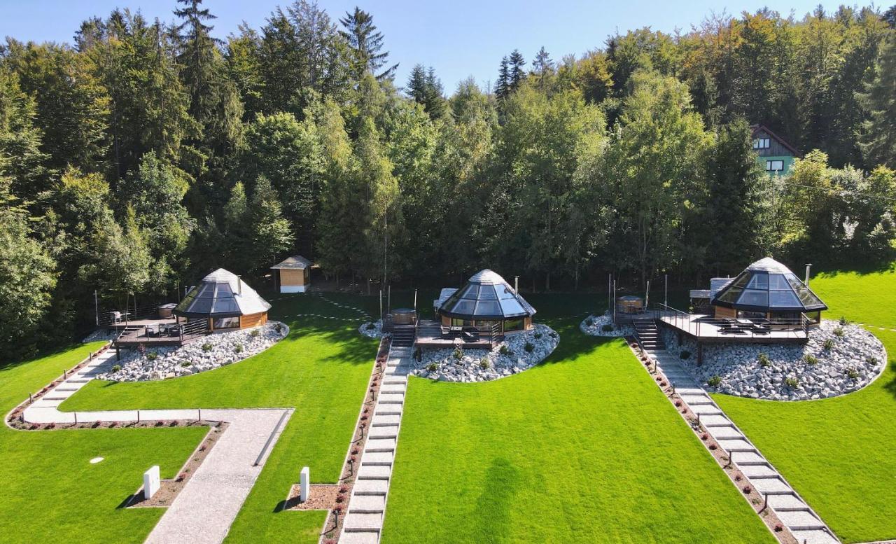 Osada Poli Koniakow - Panoramiczny Domek Nr 2 Z Prywatna Balia I Hydromasazem Экстерьер фото