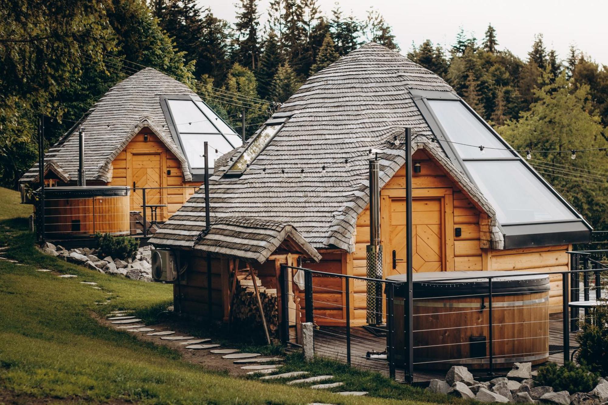 Osada Poli Koniakow - Panoramiczny Domek Nr 2 Z Prywatna Balia I Hydromasazem Экстерьер фото